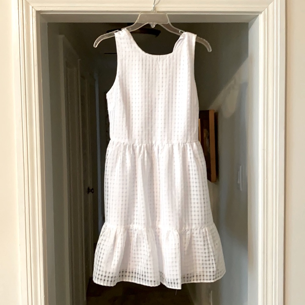 Ladies white dress